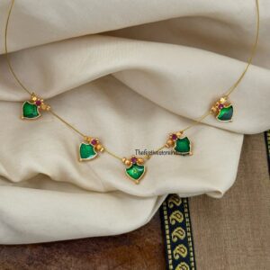 Kerala palakka motif invisible chain