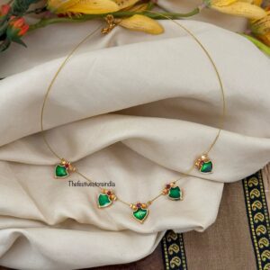 Kerala palakka motif invisible chain