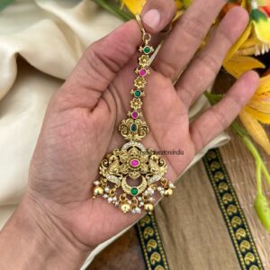 Chandbali style Maangtikka | Head gear