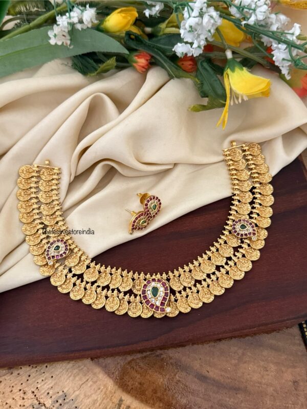 All Kaasu with manga / mango motif necklace set