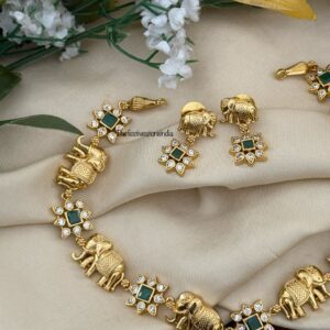 Ambaari / Elephant Kids friendly necklace set