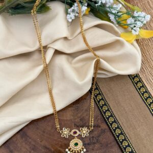 Gold look alike pendant chain