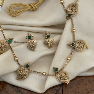 Mango motif chain set | Necklace | Budgeted
