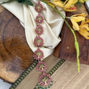 Jadau 32cms Bridal jade bangaara