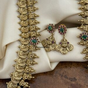 Lakshmi Kaasu haaram set | Long chain | Bridal