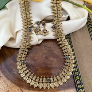 Lakshmi Kaasu haaram set | Long chain | Bridal