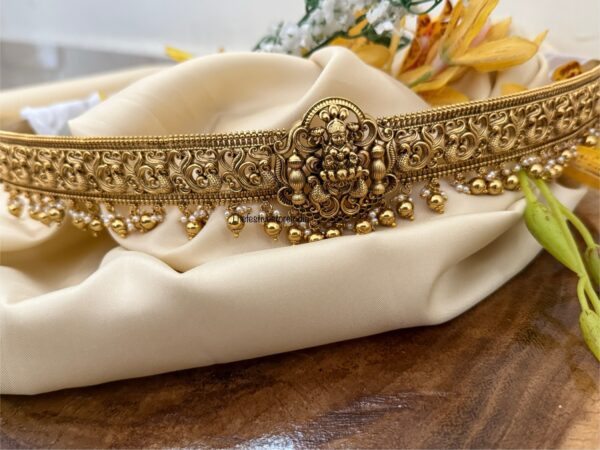 All gold drops Lakshmi Bridal hipbelt