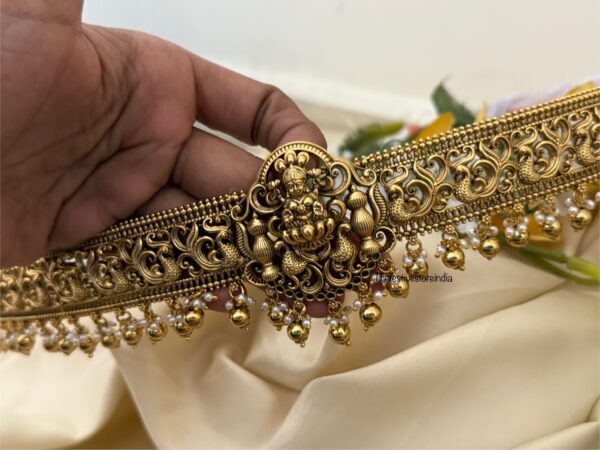 All gold drops Lakshmi Bridal hipbelt