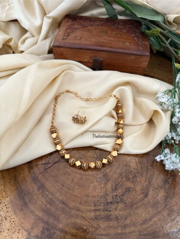 Budgeted All gold beads set