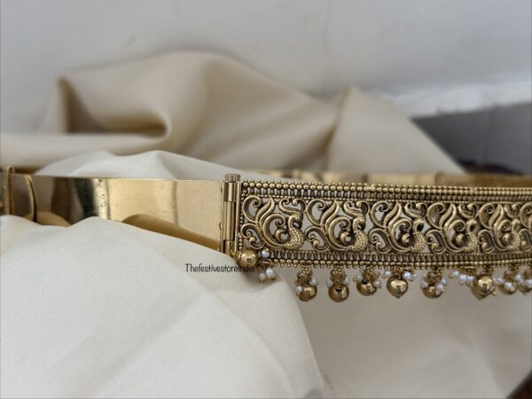 All gold drops Lakshmi Bridal hipbelt