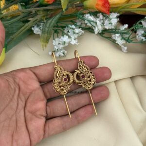 Antique matte polish Navilu earcuff | Stick ear cuff