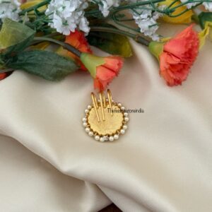 Jadau kundan Navilu Hairpin - Single unit