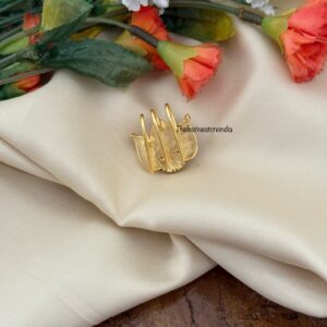 Jadau kundan Navilu Hairpin - Single unit