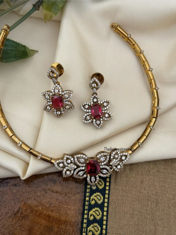 Kids friendly hasli/Kanti set - Ruby