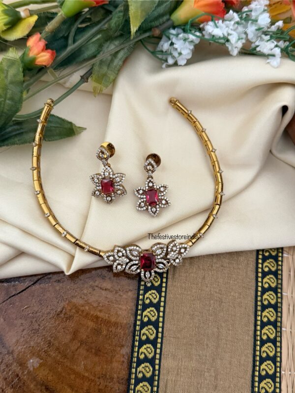 Kids friendly hasli/Kanti set - Ruby