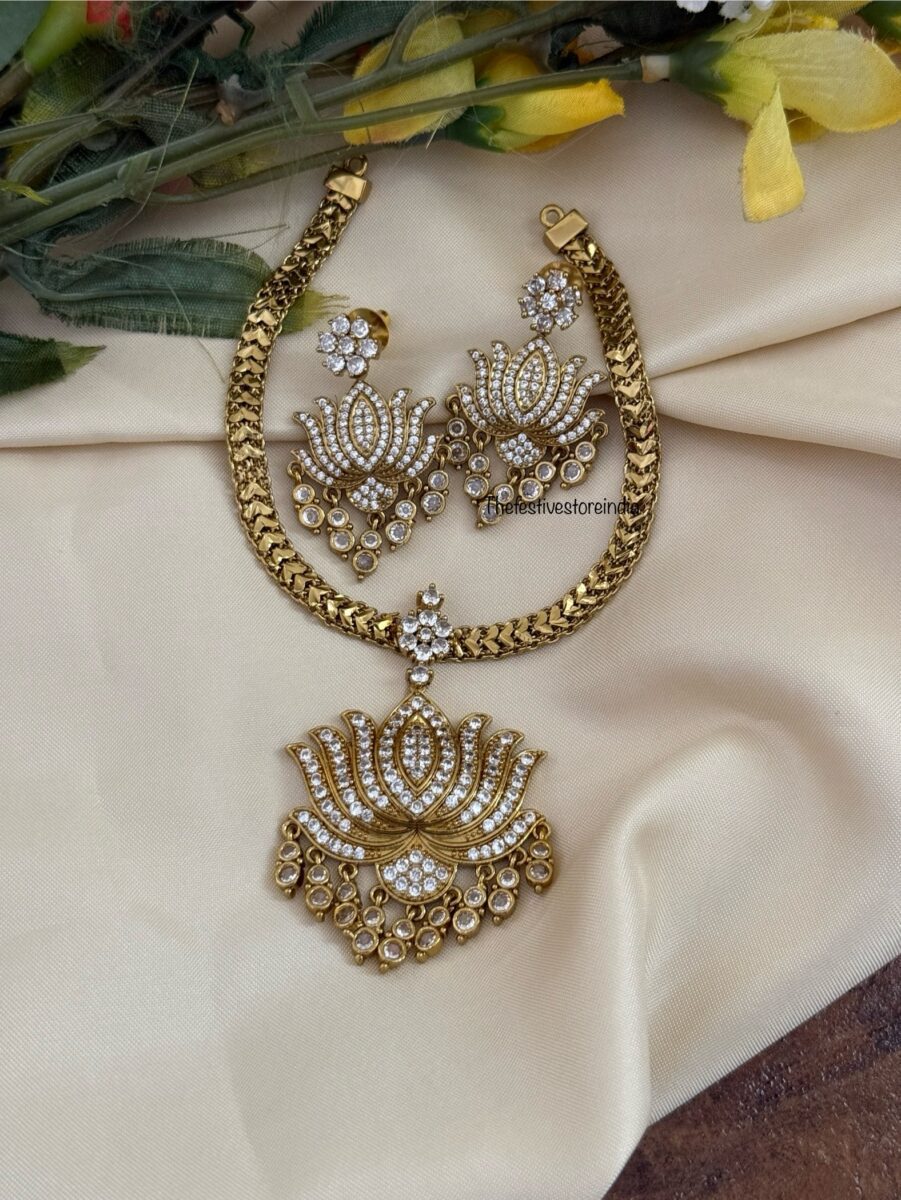 Taamarai antique polish attigai set | Lotus