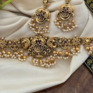 All Gold non idol choker set