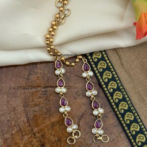 Antique maatil | Bridal | Bridesmaid | Champasaralu - Goes around the ear