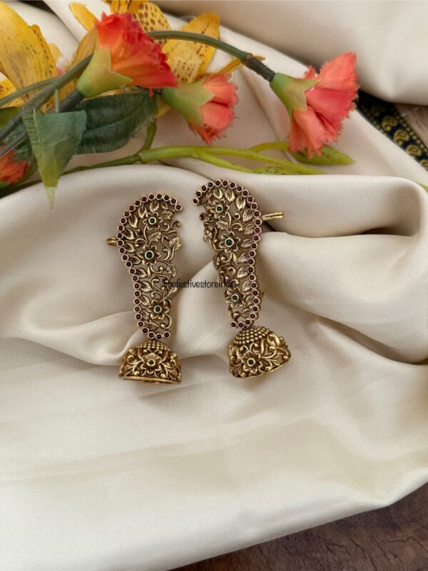 Antique polish earcuffs