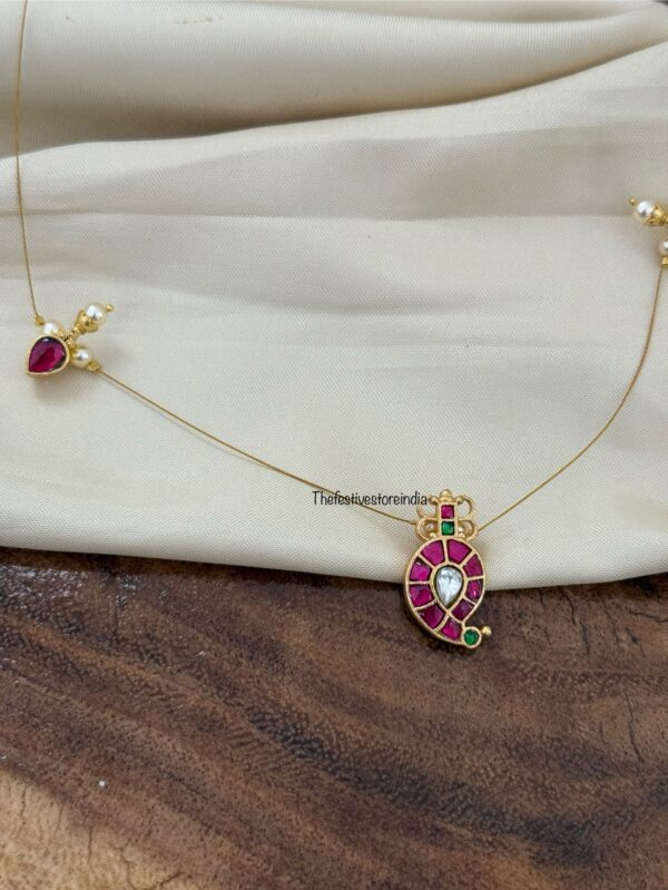 Jadau mango Invisible chain