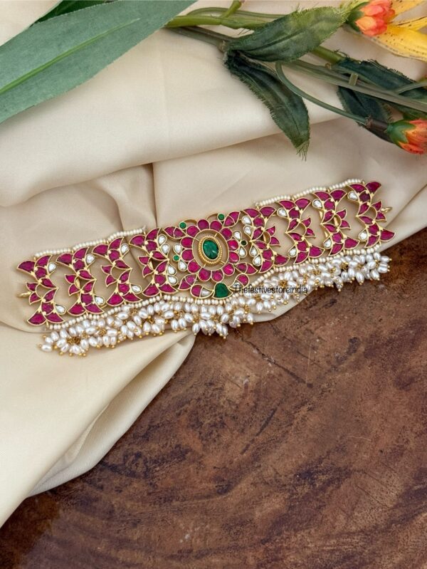 Red classic Jadau choker | Wedding | Bridal
