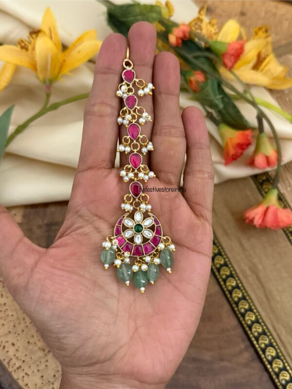 Classic Bridal Jadau maangtikka | Wedding | Bridesmaid