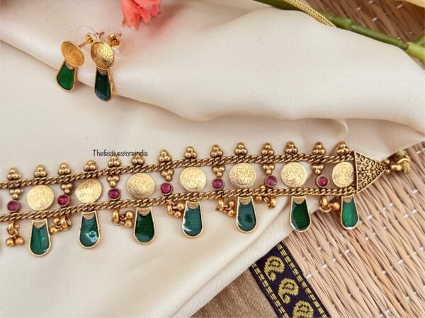 Lakshmi Kaasu choker set