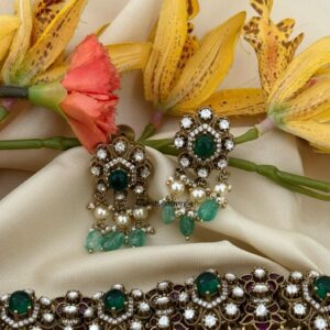 Statement Victorian choker set | Bridal