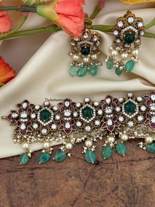 Statement Victorian choker set | Bridal