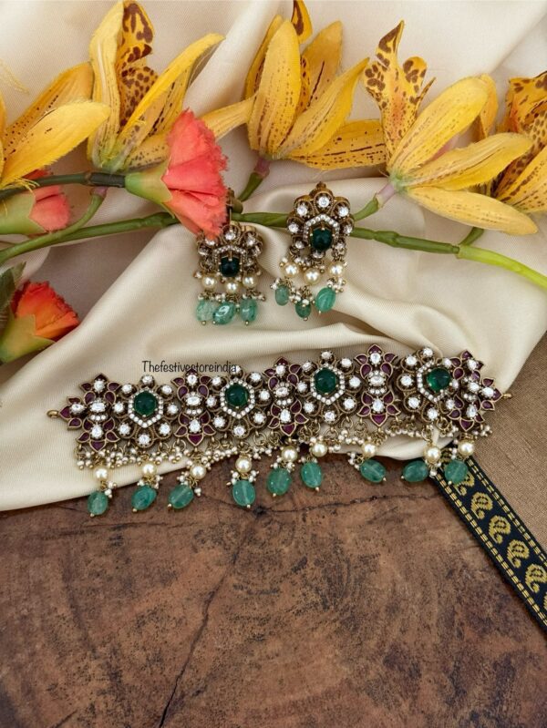 Statement Victorian choker set | Bridal