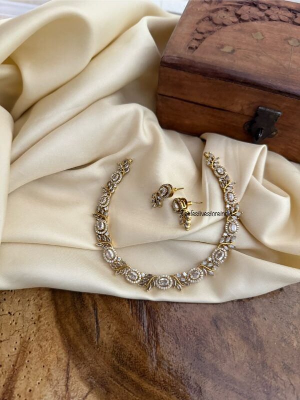 All diamonds necklace set - Kids friendly