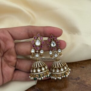 Victorian kemp jhumkas | Bridal | Bridesmaid