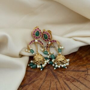 Fusion kemp drop earrings