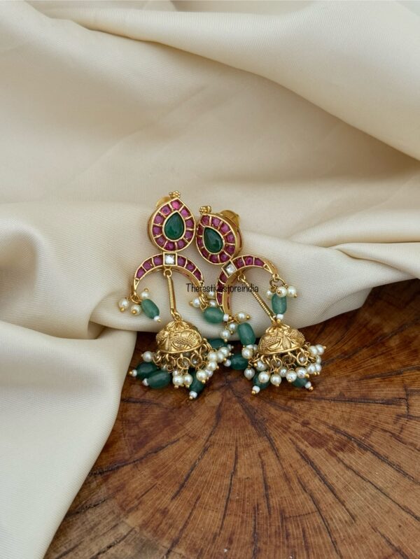 Fusion kemp drop earrings