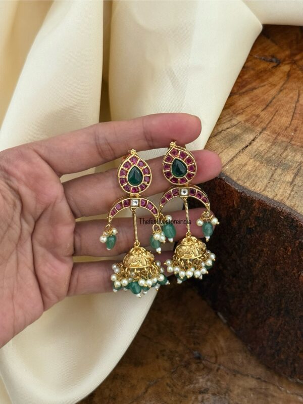 Fusion kemp drop earrings