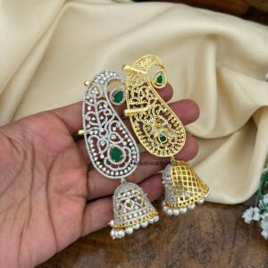 AD paisley earcuff | Bridal | Diamonds
