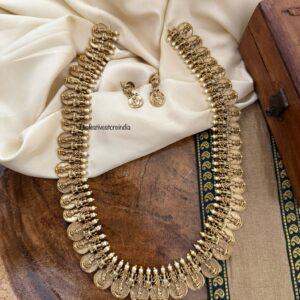 Antique polish lakshmi kaasu haaram set