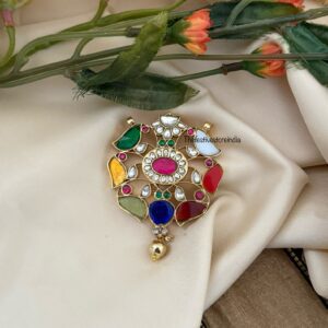 Jadau Navarathna / Navrathna pendant