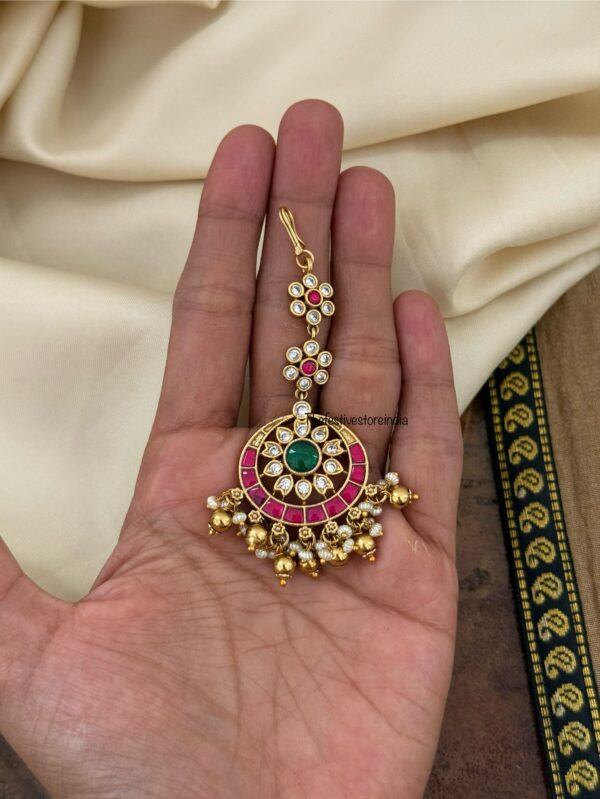 Classic Jadau maangtikka | Wedding | Bridesmaid