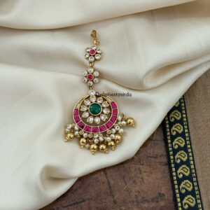 Classic Jadau maangtikka | Wedding | Bridesmaid