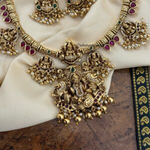 Lakshmi bottu kanti necklace set | Bridal