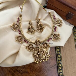Lakshmi bottu kanti necklace set | Bridal