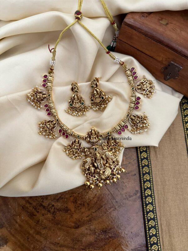 Lakshmi bottu kanti necklace set | Bridal
