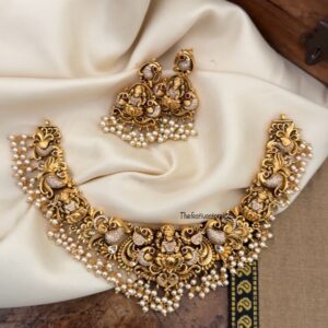 Lakshmi Nakshi necklace set | Bridal