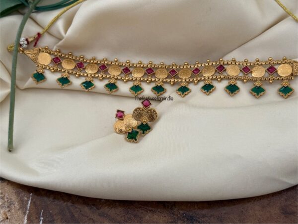 Lakshmi kaasu choker set | Kerala | Onam