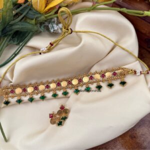 Lakshmi kaasu choker set | Kerala | Onam