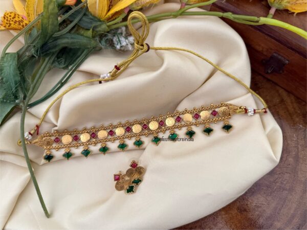 Lakshmi kaasu choker set | Kerala | Onam