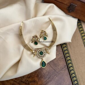 Designer kanti set - Emerald