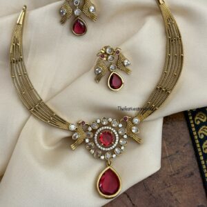 Designer kanti set - Ruby