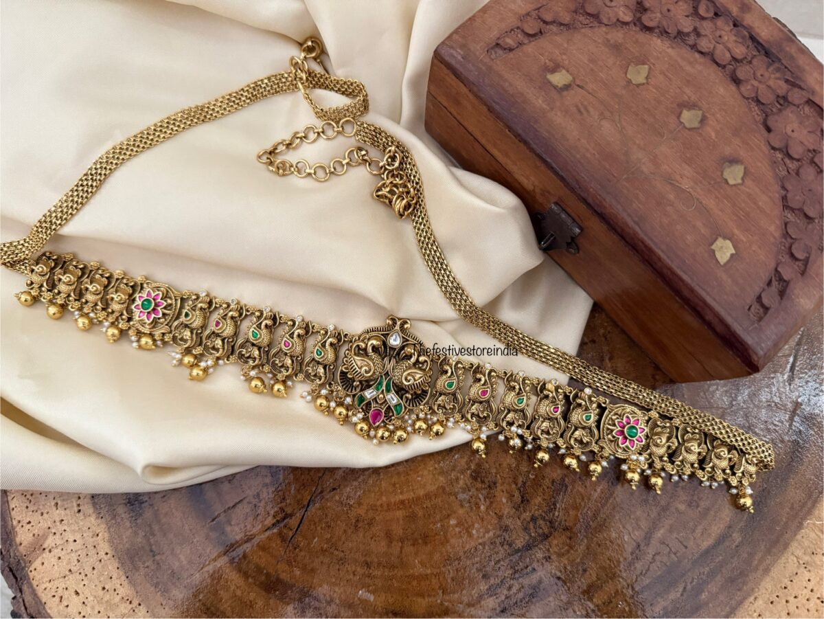 Non idol navilu bridal hip / waist chain